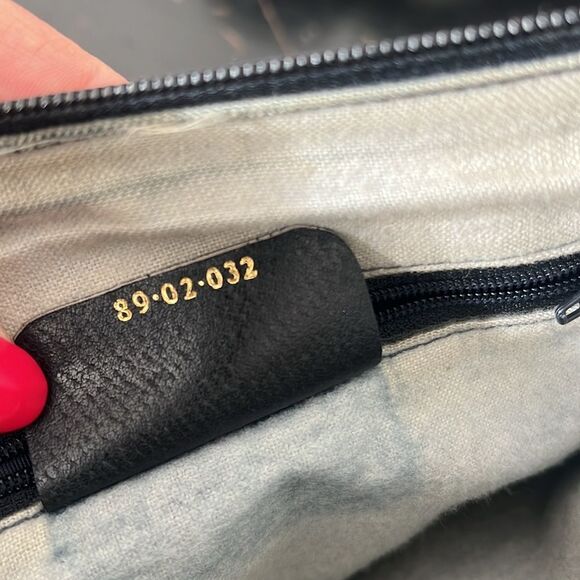 Authentic Vintage GUCCI Ophidia Navy Monogram Canvas Leather Crossbody Bag - Picture 14 of 16